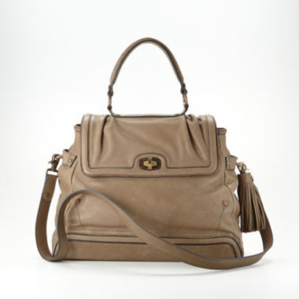 Ann Taylor Tan Hobo Bag
